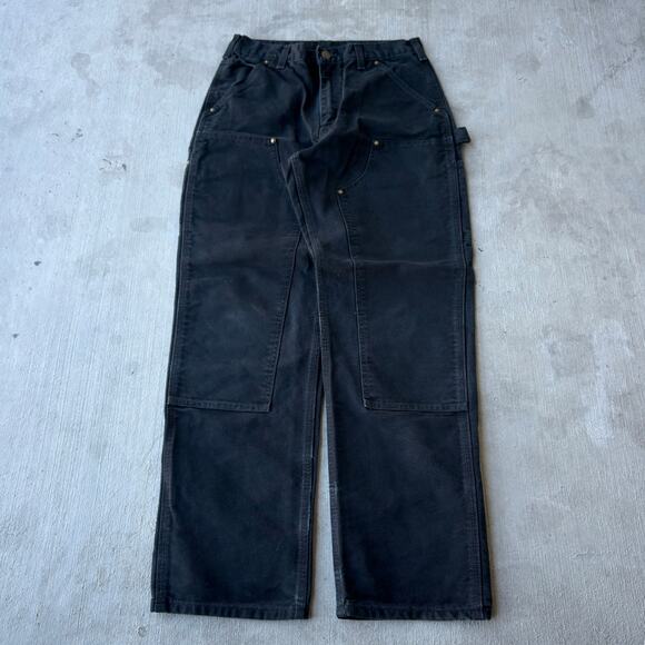 Carhartt Other - Carhartt black double knee work wear carpenter pants